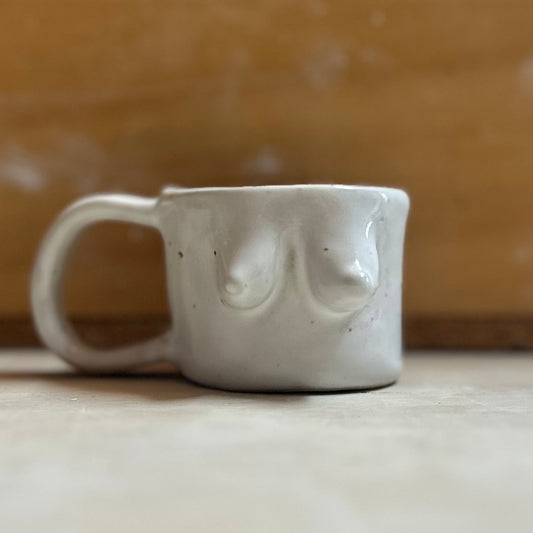 Beautiful minis - Mini Boob Mug – Handmade Ceramic Shot Cup