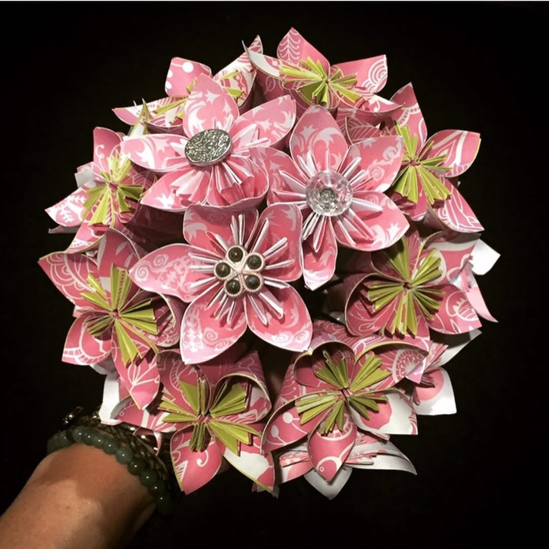 Custom Origami Flower Bouquets – Handmade & One-of-a-Kind