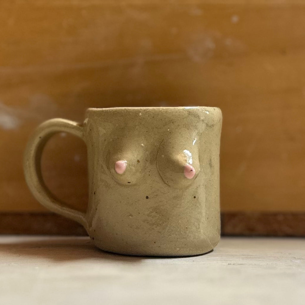 Beautiful minis - Mini Boob Mug – Handmade Ceramic Shot Cup