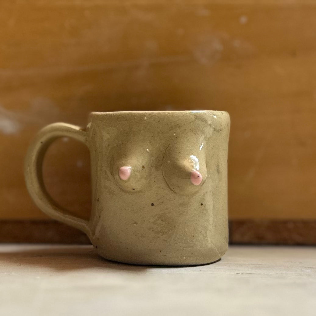 Beautiful minis - Mini Boob Mug – Handmade Ceramic Shot Cup